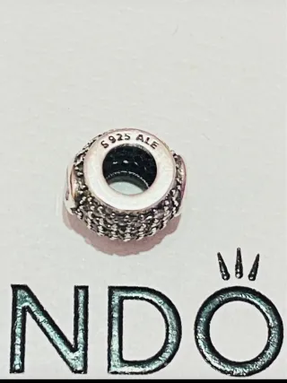 Pandora Charm Cuore Pavé Rosa