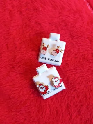 Orecchini Natale Pupazzo Neve e Renna