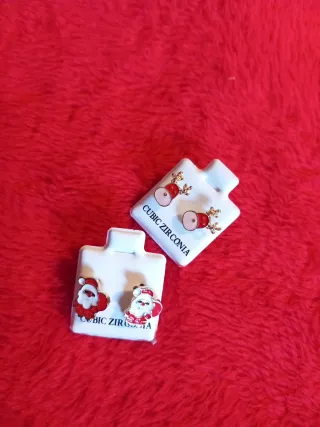 Orecchini Natale Pupazzo Neve e Renna