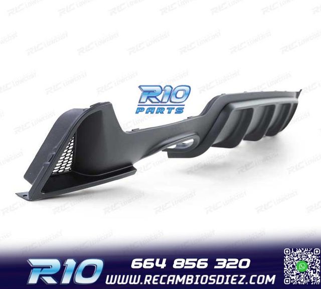 DIFUSOR BMW F32 F33 F36 LOOK M PERFORMANCE SALIDA DOBLE IZQ