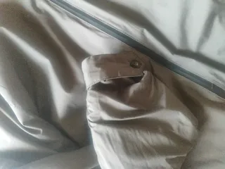 Anorak reversible verde/marrón Talla S