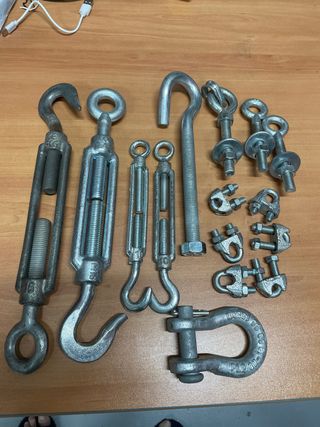 Tensores para cable de acero