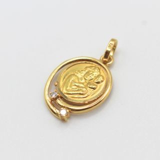 Colgante Oro 18K, Madre e Hijo, 2.84gr