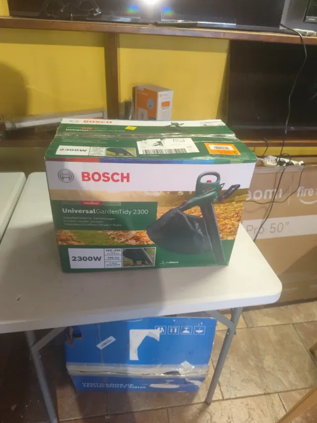 Aspirador y soplador de hojas Bosch