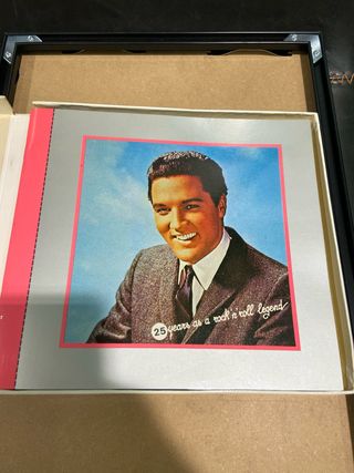 Elvis Prealey 25 years as a rock legend.Box cass