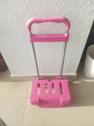 Soporte para mochila rosa