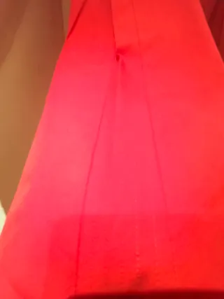 Conjunto naranja: pantalón y top estilo vintage