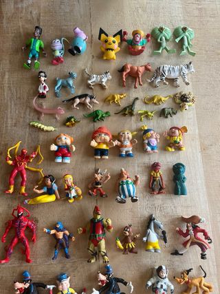 Lote 58 figuras PVC