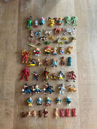 Lote 58 figuras PVC