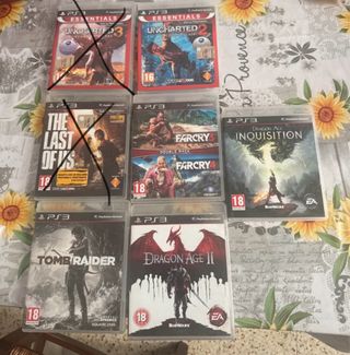 Giochi PS3: Uncharted, Far Cry, Tomb Raider, Drago