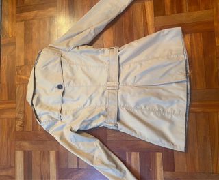 Gabardina mujer marrón