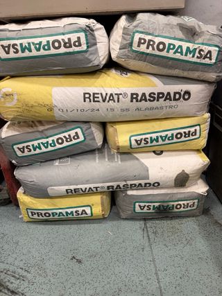 Sacos monocapa color alabastro enteros