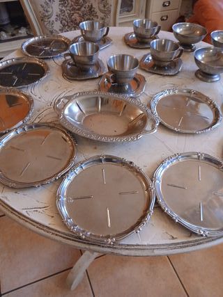 Set antico tazze e sottotazze