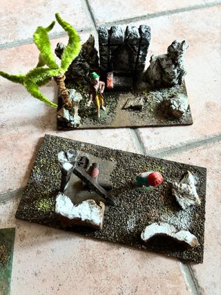 Presepe completo in plastica