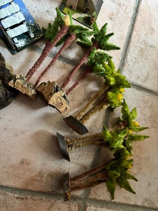 Presepe completo in plastica