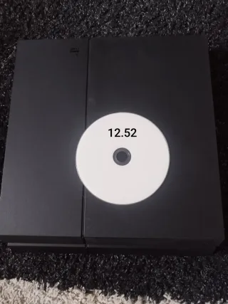 PS4 (PlayStation 4) Nero versione 12.52