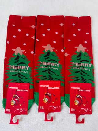 3 Pares Calcetines Navidad Mimi Talla 35-40