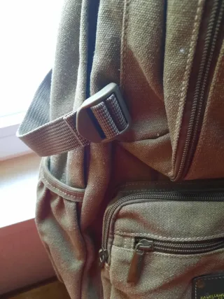 Mochila Aoking Beige/Marrón