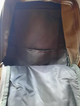 Mochila Aoking Beige/Marrón