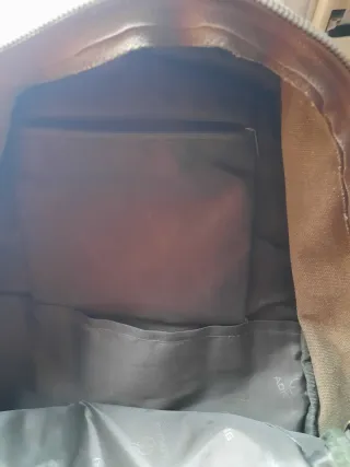 Mochila Aoking Beige/Marrón