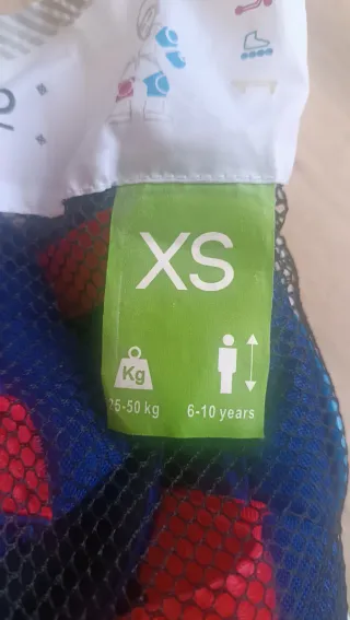 Protecciones Oxelo Niños talla XS 6-10 años