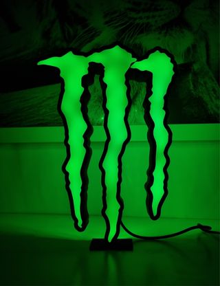 Lámpara Monster Energy