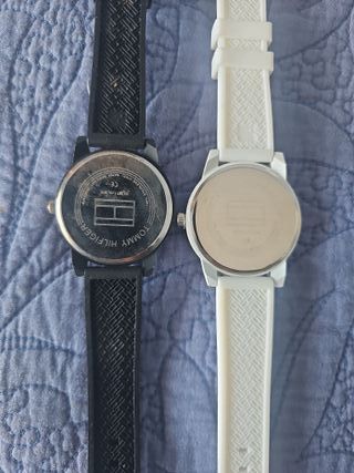 Relojes Tommy Hilfiger Negro y Blanco
