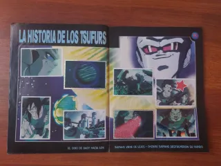 Álbum cromos completo Dragon Ball GT Premium.