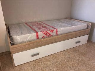 Cama nido con somier