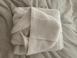 Bata de borrego Oysho talla L