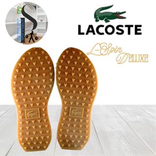 Zapatillas Lacoste L Spin Deluxe Mujer Marron/Rosa