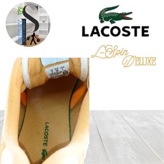 Zapatillas Lacoste L Spin Deluxe Mujer Marron/Rosa