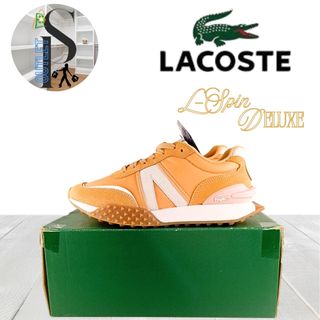 Zapatillas Lacoste L Spin Deluxe Mujer Marron/Rosa