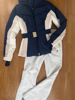 Pantalón da sci donna Protest bianco TS