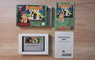 Prehistorik Man Super Nintendo SNES