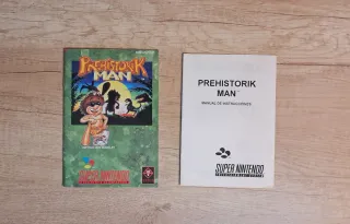 Prehistorik Man Super Nintendo SNES