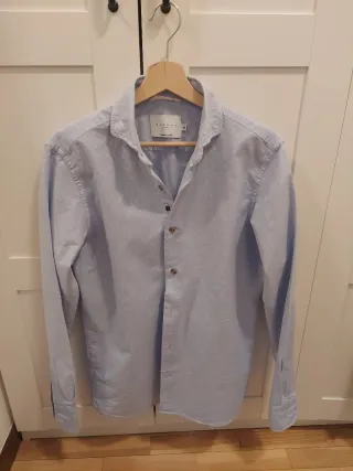 Camisa de hombre Harry's 1982 Azul Talla M