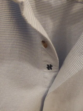 Camisa de hombre Harry's 1982 Azul Talla M