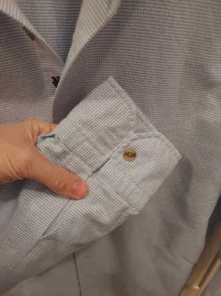 Camisa de hombre Harry's 1982 Azul Talla M