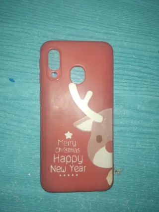 Custodia per Samsung Galaxy A40 con design natalizio