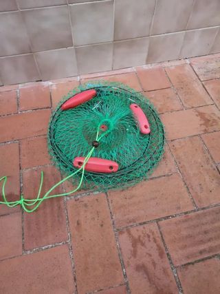 Red de pesca plegable para capturar