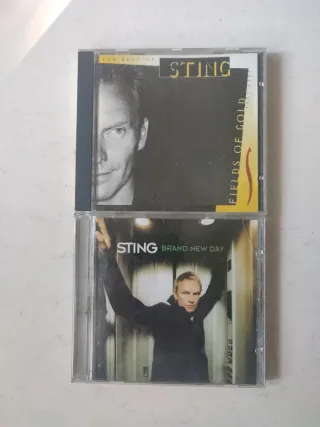 Lotto 2 CD Sting: Fields of Gold, Brand New Day