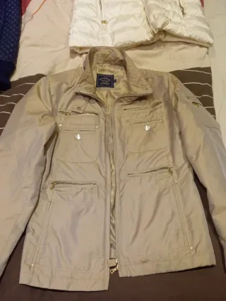 Chaqueta Paul & Shark Mujer Beige