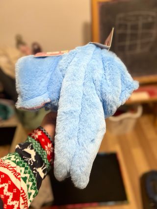 Zapatillas Casa Mujer Stitch Azul y Rosa