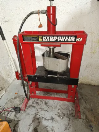 Prensa Hidráulica Taller 10 Toneladas