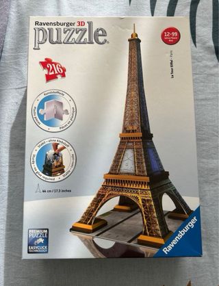Puzzle 3D Torre Eiffel Ravensburger 216 piezas