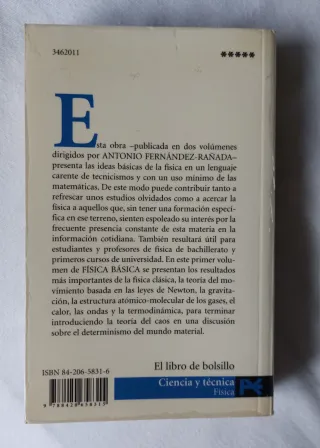 Física Básica 1 - Antonio Fernández Rañada (2005)