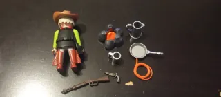 Playmobil Cowboy 4665 com Acessórios