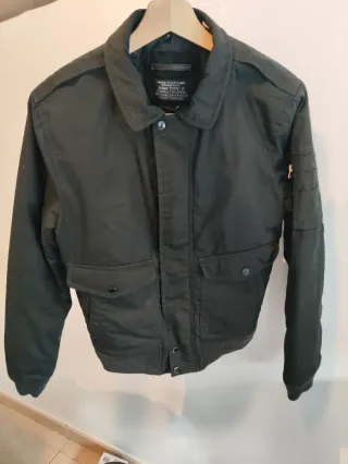 Chaqueta Bomber Schott Negra