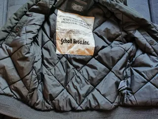 Chaqueta Bomber Schott Negra